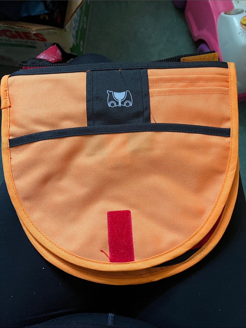 Melissa & Doug Orange and Black Kids Bag